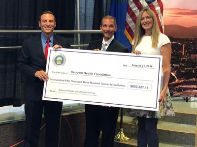 Donation for Behavioral Health And Addiction Services At Renown Health