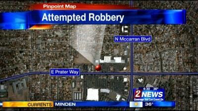 Sparks Police Investigate Attempted Robbery