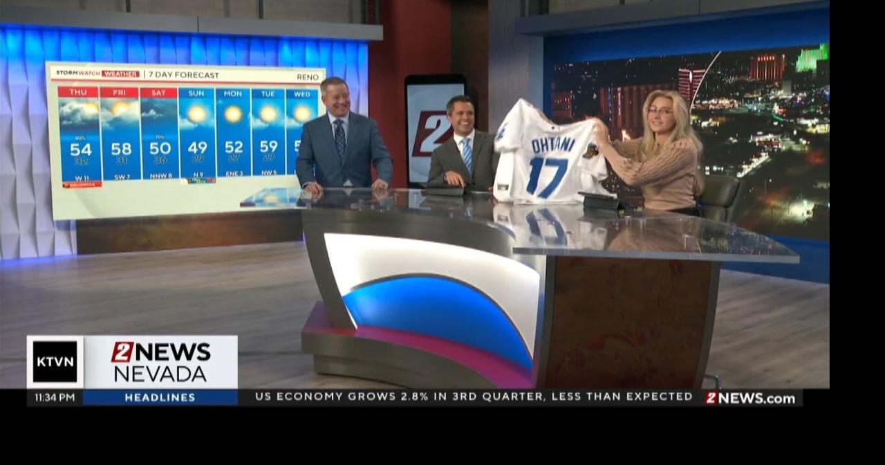 Alexandra and Ryan show their love for the Dodgers | Local News | 2news.com