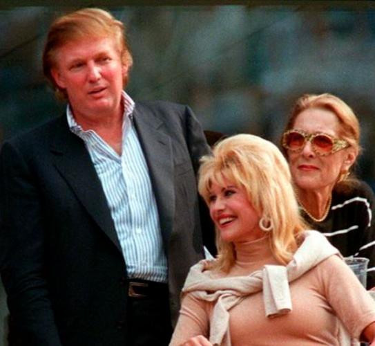 Donald and Ivana Trump, 1997