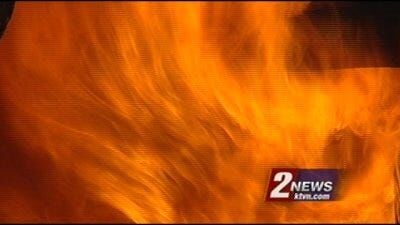 Firefighters Contain Garage Blaze