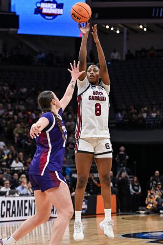 NCAA TCU South Carolina Basketball
