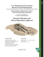 Ioneer BLM final approval