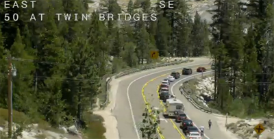 Caltrans: Crash Blocks Both Directions of Highway 50 Near Twin Bridges