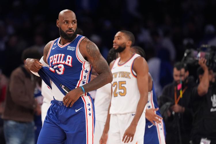 76ers Knicks Basketball