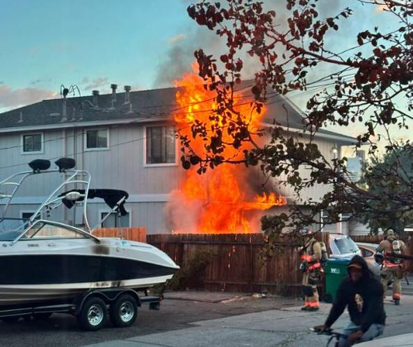Holcomb Ave fire