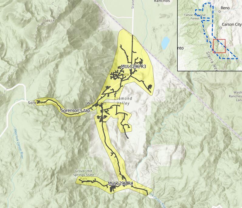 Power restored to most of the more than 2,200 affected by NV Energy