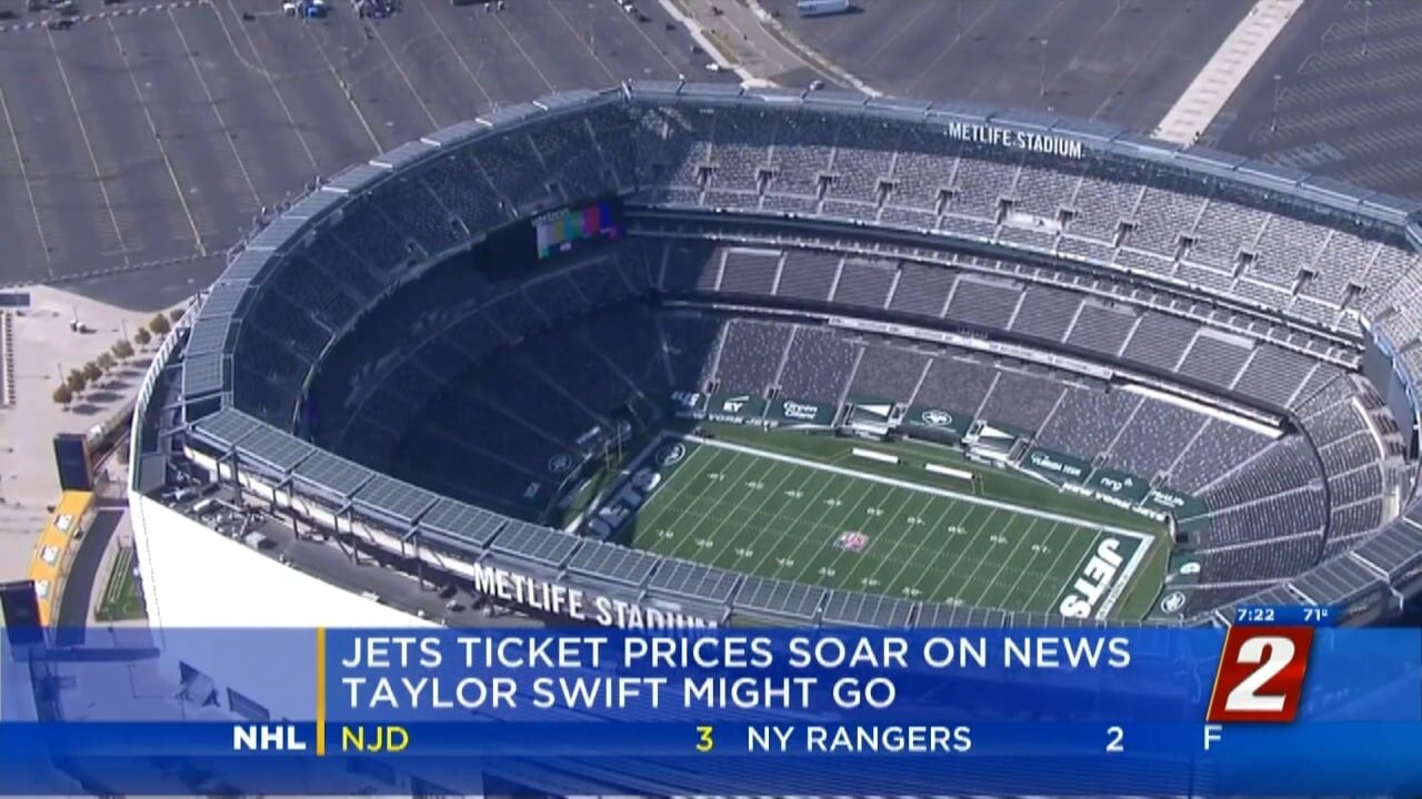 Taylor Swift Is Driving Ticket Sales to the Chiefs vs. Jets Game at MetLife  Stadium