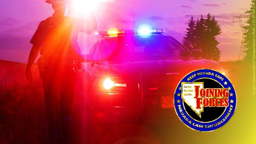 Police Lights with Joining Forces logo