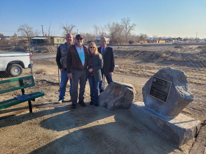 Lyon County Unveils Ken Harvey Canal Plaque