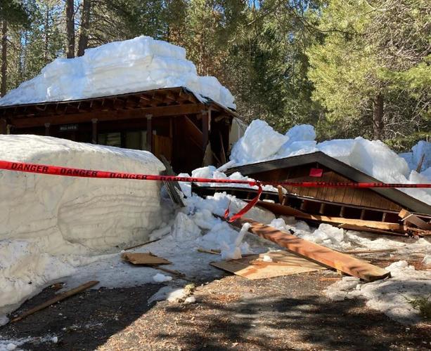 Truckee house collapse