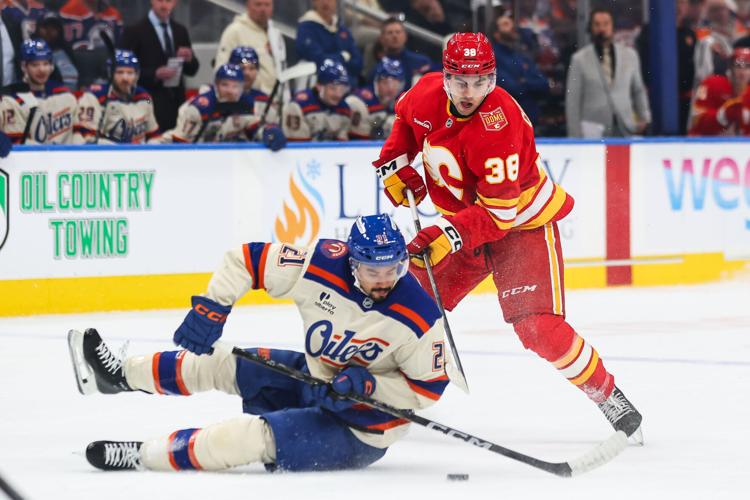 Flames Oilers Hockey