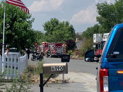 Two Homes Burned In Fire Near Chimney Drive In Sun Valley