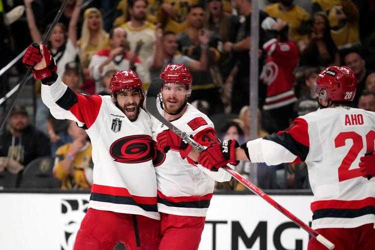 Stanley Cup Hurricanes Golden Knights Hockey
