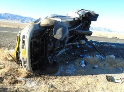 NHP Investigates Fatal Truck Rollover on US-50 in Churchill County