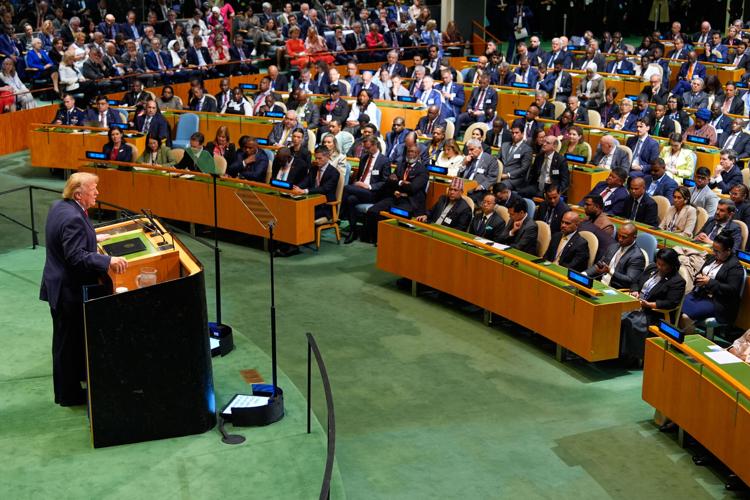 APTOPIX UN General Assembly Trump