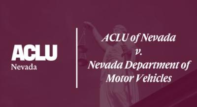 ACLU sues Nevada DMV