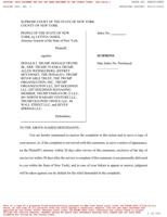 NY AG Trump Organization Lawsuit