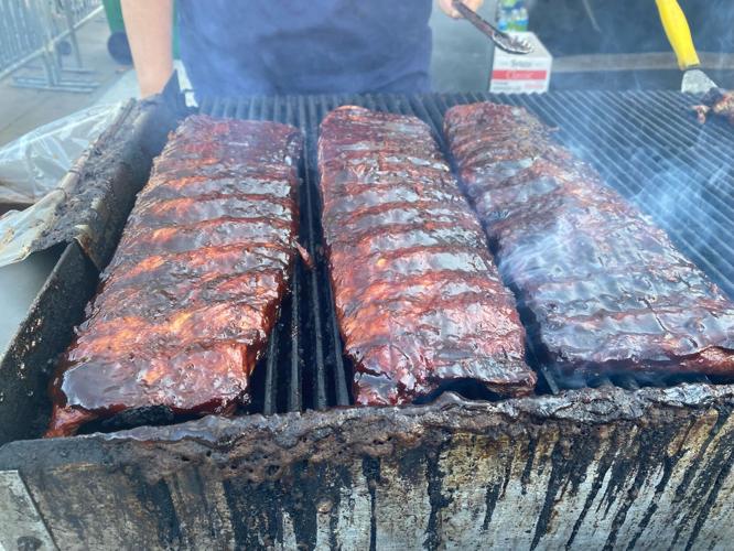Ribs at rib cook off