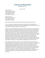 Senators letter to post master general