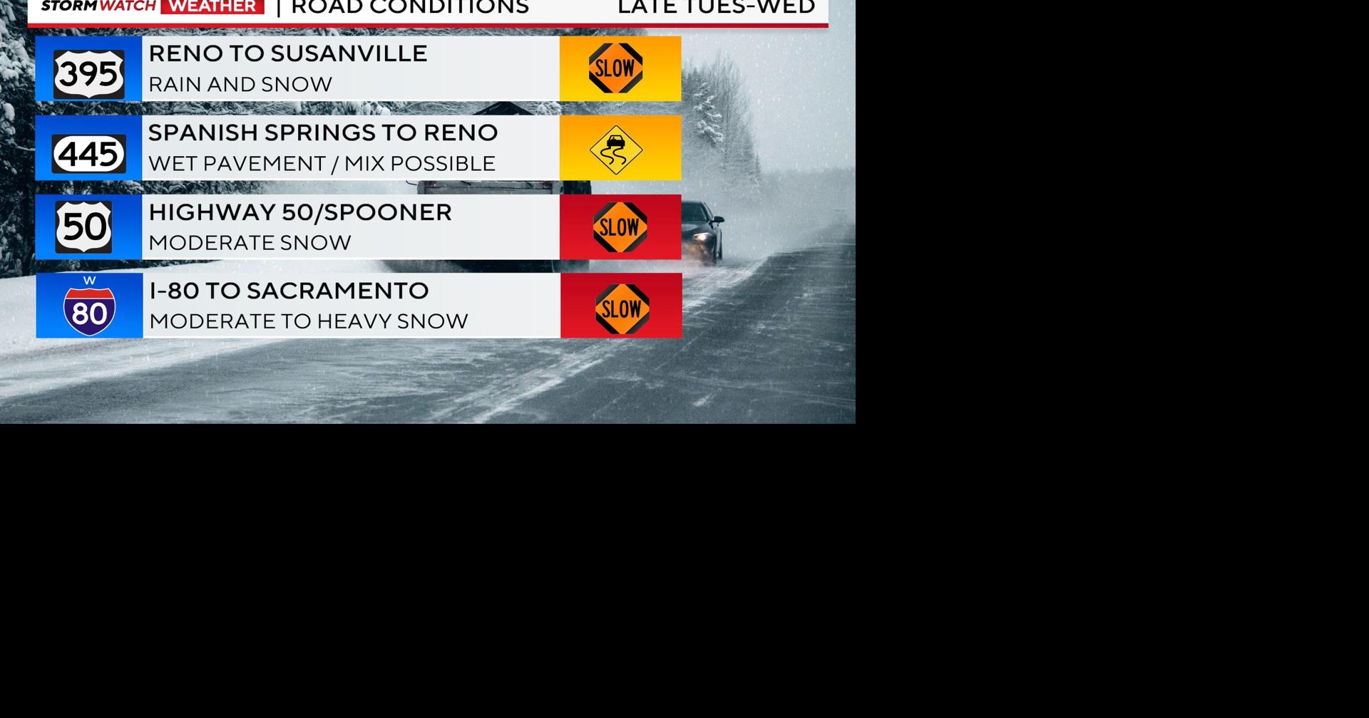 Forecast road conditions and hour by hour forecasts | | 2news.com
