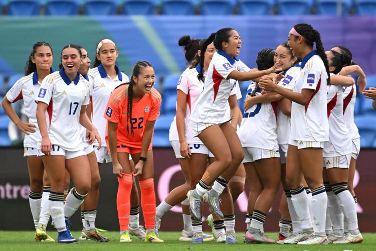 Women's Asian Cup Soccer Uzbekistan Philippines