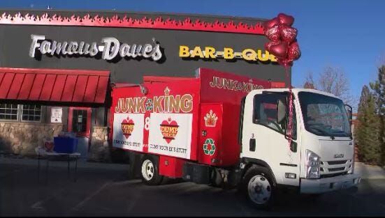 Junk King of Reno Helps You Dump Your Ex's Stuff on Valentine's Day