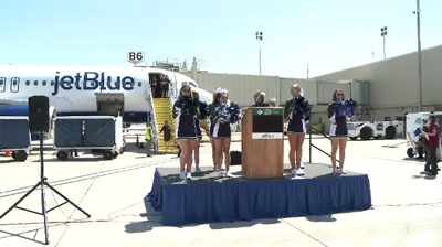 Second JetBlue Flight Lands In Reno