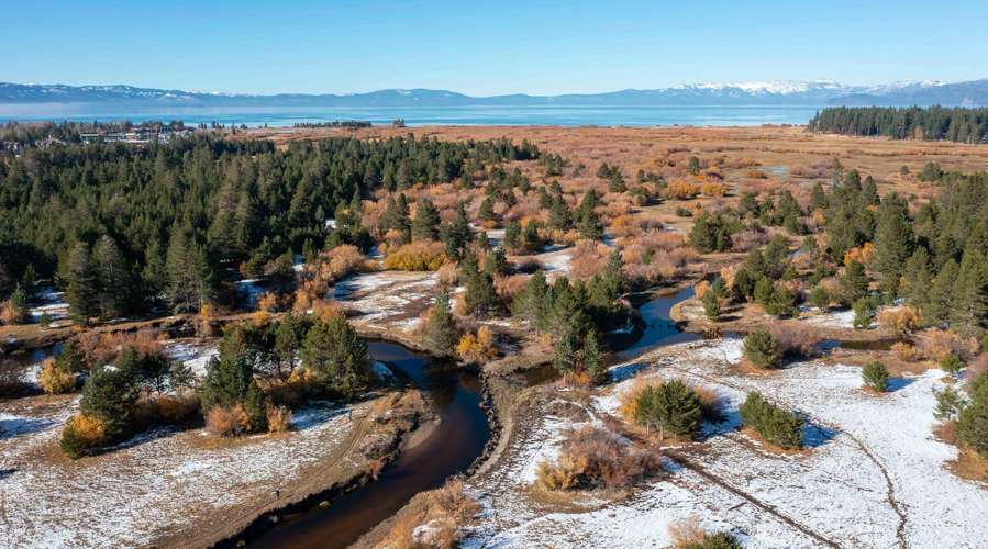 Major Construction Complete for Tahoe’s Largest Wetland Restoration