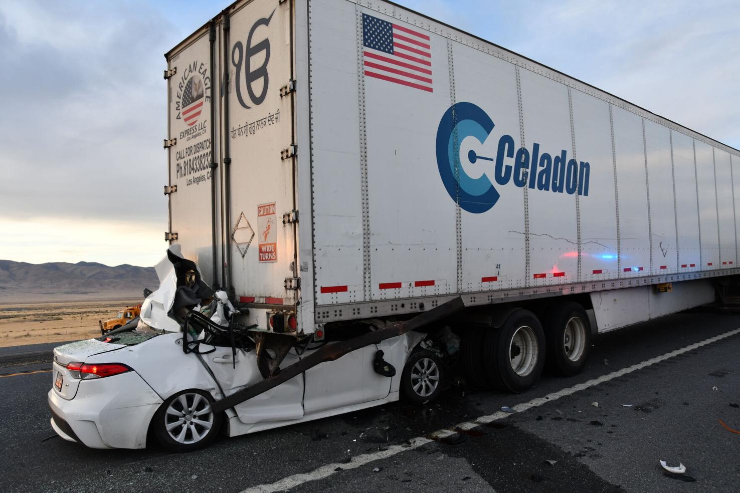 Utah man killed in crash between car and big rig near Winnemucca on Wednesday Local News
