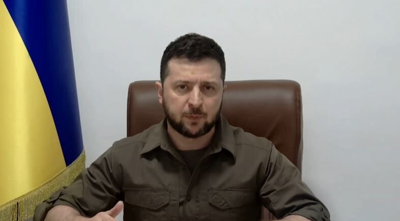 Ukraine President Volodymyr Zelenskyy
