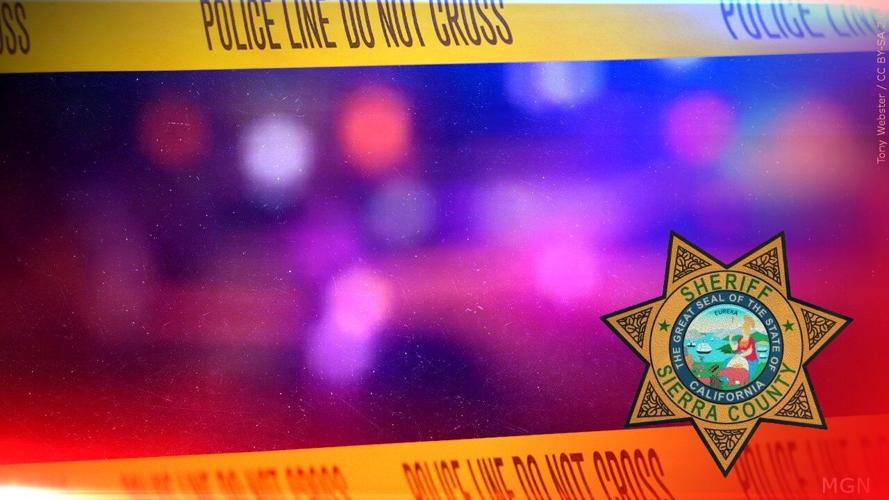 Crime Tape with Sierra Cty SO badge