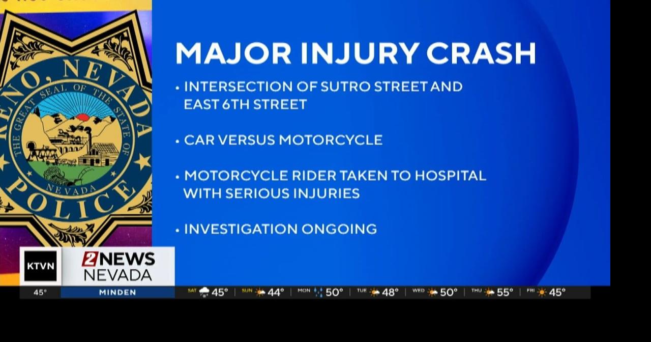 Motorcyclist seriously injured in crash at the corner of 6th Street at ...