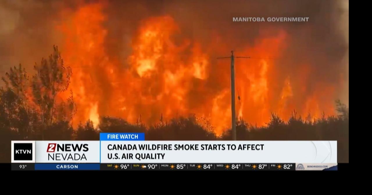 Smoke from Canadian wildfires affecting U.S. air quality | Fire Watch ...