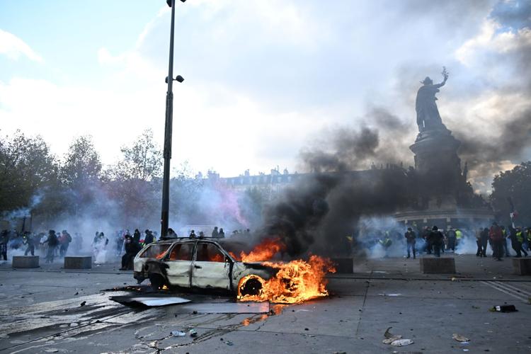 APTOPIX France Protests