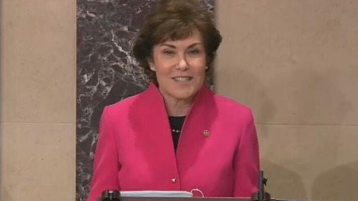 Nevada's Jacky Rosen Gives Her First Senate Floor Speech