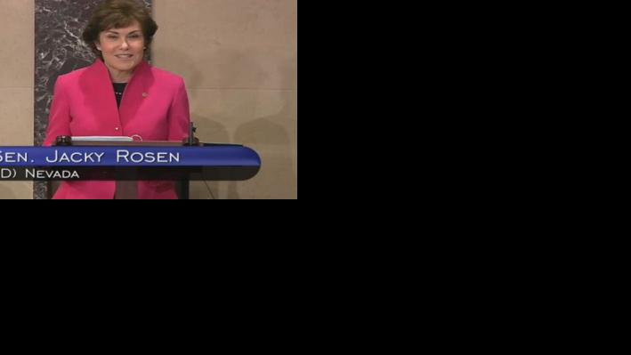 Nevada's Jacky Rosen Gives Her First Senate Floor Speech