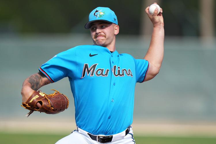 Marlins Snelling's Debut Baseball
