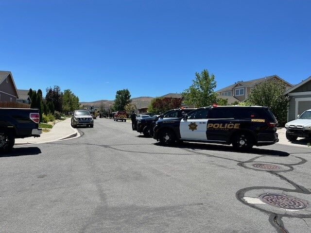 Mustang Trail Drive house fire