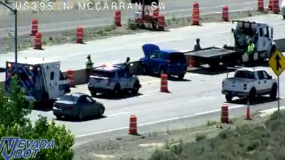 Crash on 395