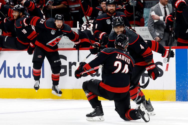 Stanley Cup Golden Knights Hurricanes Hockey