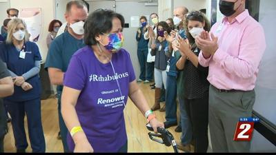 Local woman goes home after 60 days in the hospital with COVID-19