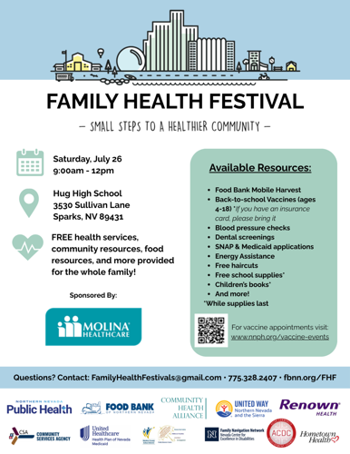 FAMILY HEALTH FESTIVAL - FHF English