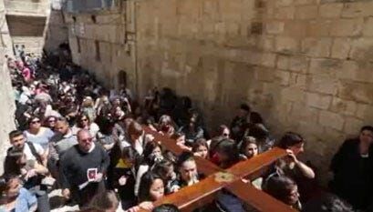 Christians Mark Good Friday in the Holy Land
