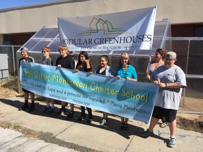 High Desert Montessori School Gets New Greenhouse