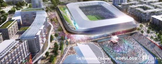 Las Vegas Council Approves Stadium-Area Plan for MLS Soccer Team