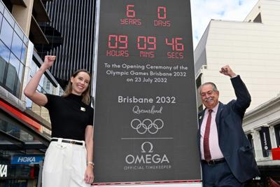 Australia Olympics Brisbane 2032 Countdown