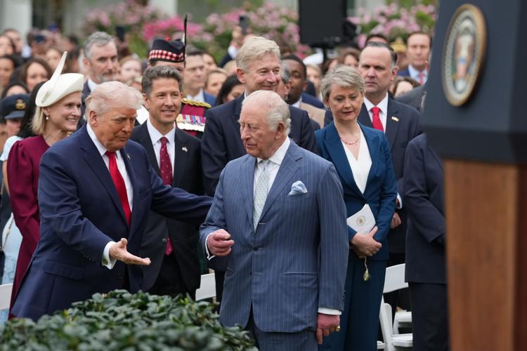 US Britain Royal Visit Trump