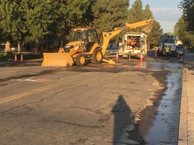Water Main Break Closes Portion of F Street in Sparks