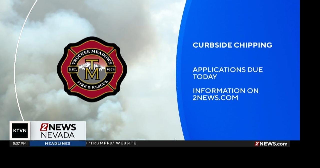 Truckee Meadows Fire & Rescue curbside chipping | Local News | 2news.com